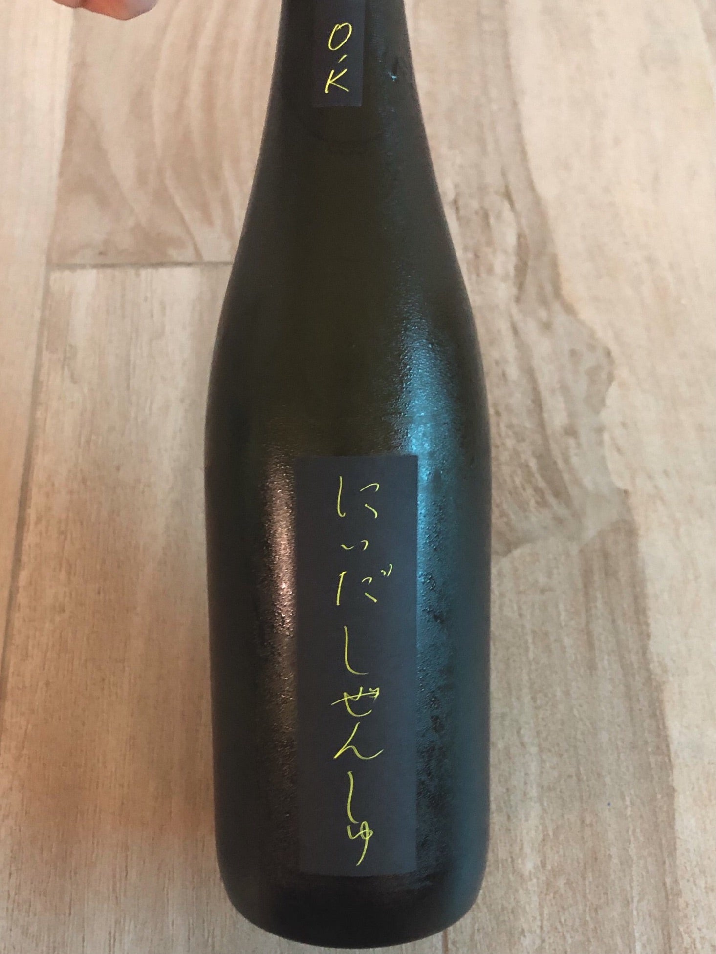 【仁井田】 O.K しぜんしゆ　生酛 木桶仕入み　日本清酒  720ml
